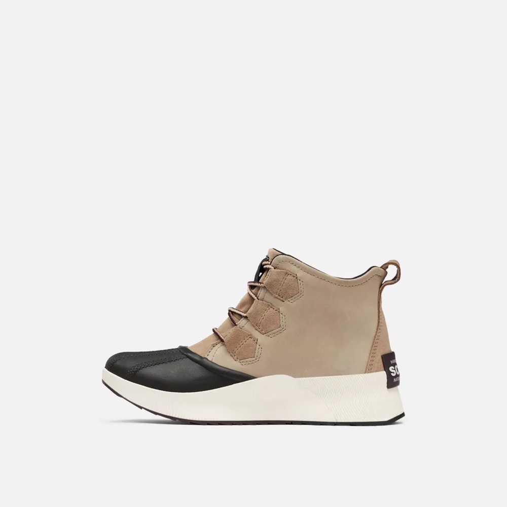 Sorel Women's Tan and Black Winter Waterproof Boots - Picture 3 of 4
